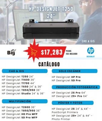 Catálogo HP DesignJet Plotters